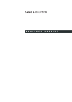 Bang & Olufsen - Beolink_passive-Owners-Manual